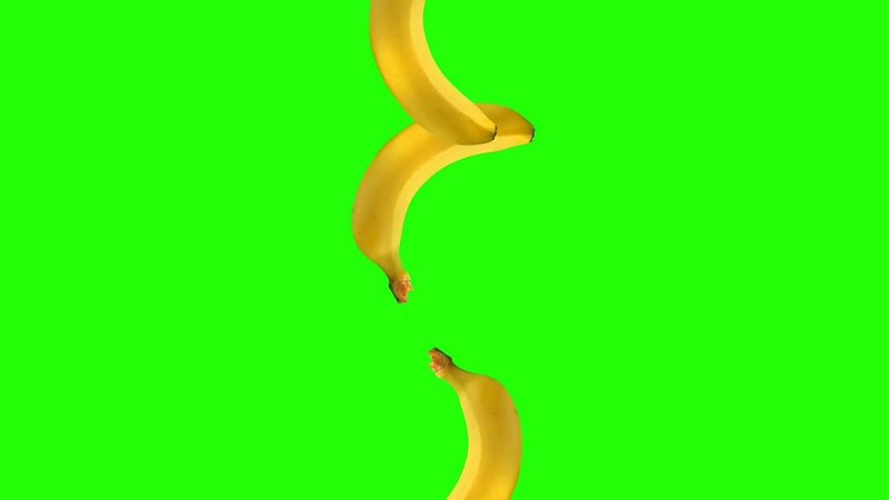 绿幕视频素材香蕉